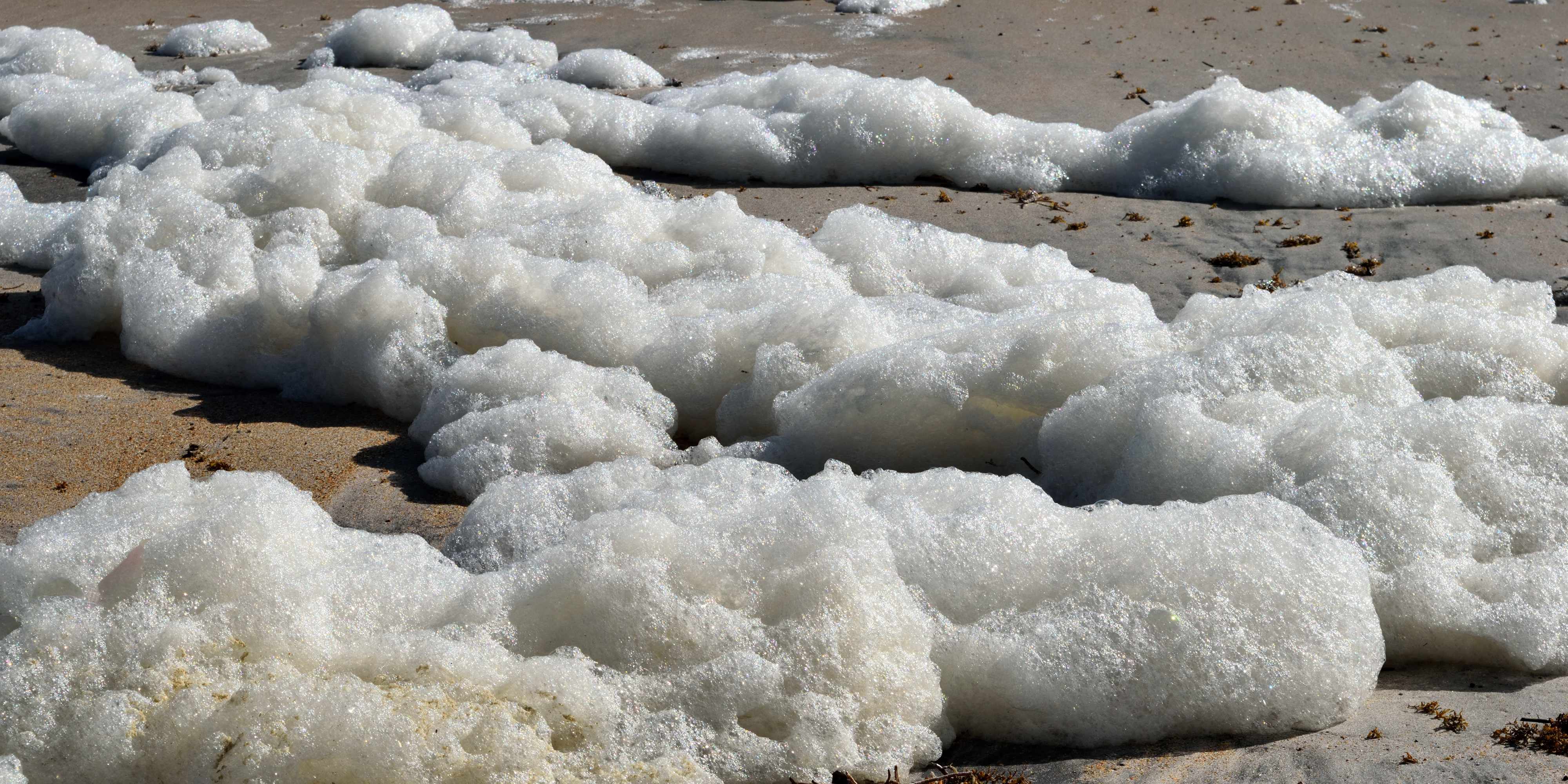 What is sea foam?